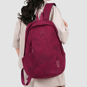 Letter Design <b>Backpack</b> <b>Large</b> Capacity 15 Inch Laptop Bag For School Commuting Casual Use - Product Image 3