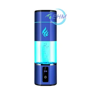 Best Portable Hydrogen-Rich Health Maker Hydrogen Water Bottle with H2 Generator Ionizer Battery Powered for Cars Households