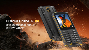 Ulefone 4G โทรศัพท์มือถือที่ทนทาน รองรับ 4G LTE หน่วยความจำ 1+8GB แบตเตอรี่ 2500mAh หน้าจอ 2.88 นิ้ว ระบบปฏิบัติการ Android 11 รุ่น Armor mini 5 - Product Image 6