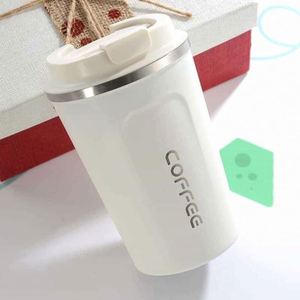 304 Stainless Steel Coffee Mug Portable Car <b>Thermos</b> Business Office Gift Dual-Drink Mug - Product Image 6