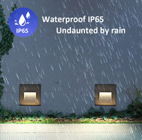 3W impermeable IP65 LED luces de paso al aire libre iluminación de paisaje para jardín patio camino 3000K 4000K 6500K 220V 110V 12V 24V