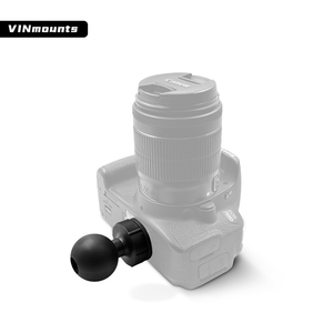 VINmounts 1.5 Inch 38.1mm Ball Mount <b>Adapter</b> 1/4" Screw Male Female Camera Mount Compatible GoPro Insta360 VIN-C-001 - Product Image 3