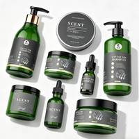 Etiquetas Adhesivas de Vinilo Holográficas Personalizadas con Logotipo, Resistentes al Agua, Ecológicas, para Envases de Cosméticos