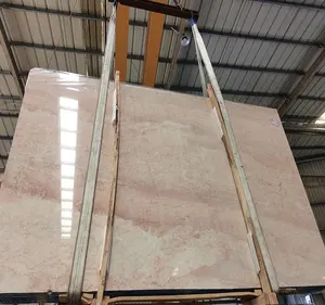 Beautiful Pink Marble Nature Rose Cream Marble Slabs And Tiles