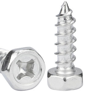 304 Edelstahl-Kreuzschlitz-Innen sechs kant schraube mit Unter leg scheibe Sechs kantkopf M3/M4/M5 Selbst schneidende Schraube - Product Image 3