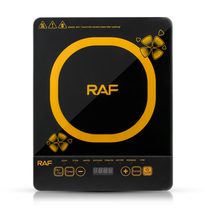 RAF 2000W Cocina <span class=keywords><strong>De</strong></span> Inducción <span class=keywords><strong>Placa</strong></span> caliente <span class=keywords><strong>de</strong></span> cerámica portátil Calentamiento rápido Fácil operación - Product Image 2