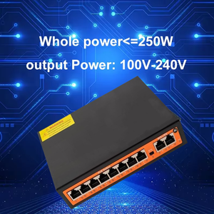 带千兆电源的标准新型台式机8 + 2端口POE交换机 - Product Image 3
