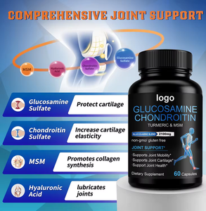 Biochealth <span class=keywords><strong>MSM</strong></span> Glucosamine Chondroïtine Capsule avec Boswellia & Glucosamine, Supplément de Curcuma pour Femmes et Hommes-Soutien Articulaire - Product Image 3