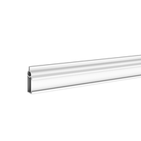 Store enrouleur en aluminium de conception moderne classique avec rail inférieur de 1.0mm 20 longueurs/boîte en métal