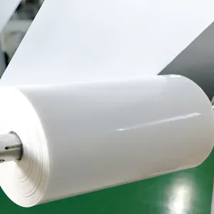 Hersteller Großhandel Weiß Recyceltes PET-Material 30% 50% 80% 100% RPET Kunststoff folien folien rolle