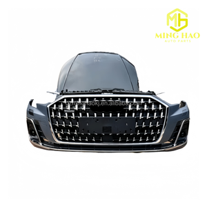 Pare-chocs complet avec cadre de calandre, ventilateur de radiateur, feux antibrouillard, capteurs d'aide au stationnement, composants avant pour Audi A8 <span class=keywords><strong>D5</strong></span> 2019-2024 - Product Image 3