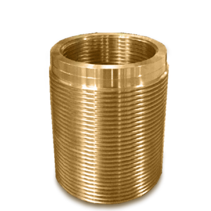 Large <b>Compressor</b> Crankshaft Nut Centrifugal Cast High Strength Bronze Excellent Shear Resistance Reliable Locking - Product Image 2