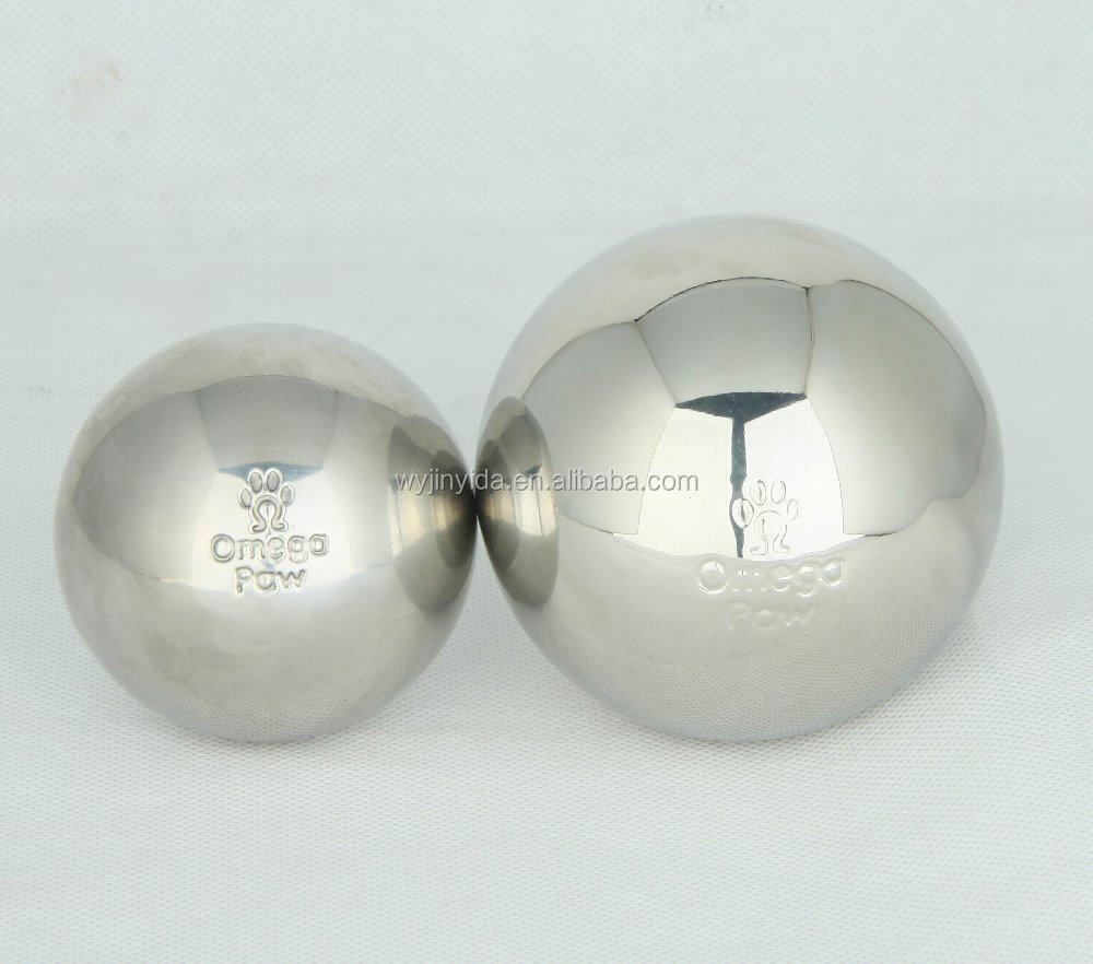 Lot Boules Jardin Inox Miroir 50/100 Mm – Gazing Balls Réfléchissantes Argentées – Déco Extérieur