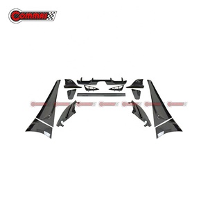 Kit carrosserie de qualité supérieure en fibre de carbone sèche style MSY pour Ferrari 812 : pare-chocs avant, jupes latérales, ailes, spoiler arrière - Product Image 5