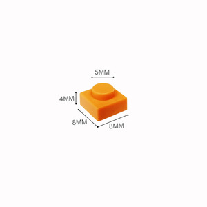 1kg Tasselli Piatti Quadrati 1x1 da Costruzione - Mattoncini MOC in Plastica per <span class=keywords><strong>Pixel</strong></span> <span class=keywords><strong>Art</strong></span> Fai da Te | Compatibili con le Principali Marche - Product Image 5