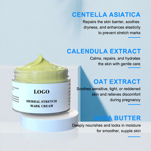 Crème réparatrice pour le corps au beurre de karité biologique, marque privée OEM, pour les vergetures et les cicatrices de <span class=keywords><strong>grossesse</strong></span> - Product Image 4