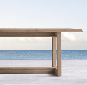 Luxury <strong>Teak</strong> Garden Furniture Sets Outdoor <strong>Teak</strong> <strong>Dining</strong> <strong>Table</strong> with Chair Set Patio Outdoor Furniture - Product Image 2