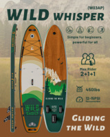ITAOSTAR 12'x35"x6" 2026 Nouvelle Arrivée Planche de Paddle Gonflable de Pêche Extra Large 5 Ailerons Portable pour Lacs