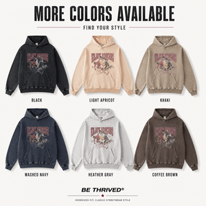 Sudadera con capucha de algodón 420G extragrande para hombre, estilo vintage lavado con estampado craquelado, ropa urbana, proveedor OEM, top. - Product Image 6