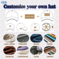 Casquette de sport en coton tendance en gros, broderie de logo personnalisée, casquette de baseball personnalisée à marque privée pour hommes