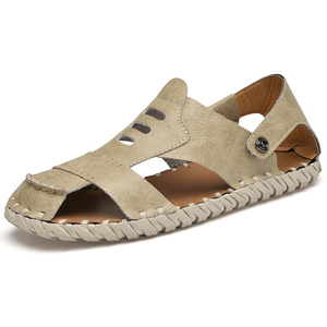 Offre Spéciale <span class=keywords><strong>hommes</strong></span> en <span class=keywords><strong>cuir</strong></span> sandale été en plein air respirant chaussures de plage de haute qualité <span class=keywords><strong>hommes</strong></span> <span class=keywords><strong>sandales</strong></span> - Product Image 1
