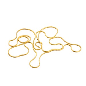 <b>Cross</b> Border DIY Necklace <b>Chain</b> Metal Plated Thin Snake <b>Chain</b> For Jewelry Making Silver Bronze Gun Black Gold KC Gold Red - Product Image 4