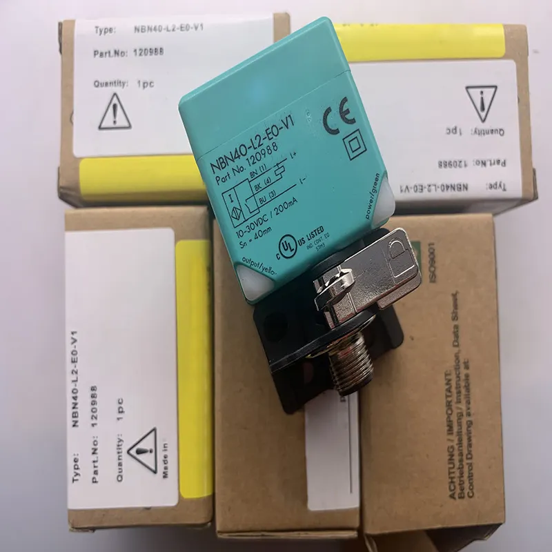 Interruptor de proximidade original NBN40-L2-E0-V1 new NPN/NO sensor indutivo