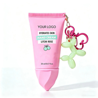 Crème pour les mains de voyage personnalisée, format clé, hydratante, non grasse, hydratante pour la peau, crème pour les mains hydratante, marque privée