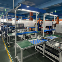 Lini Konveyor Rantai Kecepatan Ganda MV Instrument Box untuk Perakitan Produk Sedang & Kecil