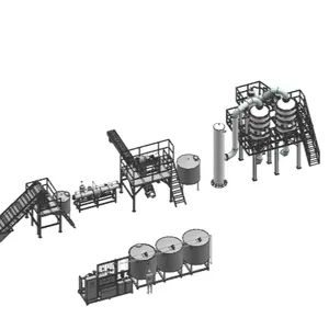 Ligne industrielle de production de jus d'ananas, ligne de traitement de concentration de jus, machines d'usine