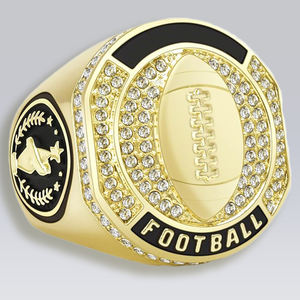 Anelli Personalizzati del Campionato di Calcio, Baseball, Basket, Calcio Americano, Anello Premio in Oro per il Miglior Giocatore - Product Image 5