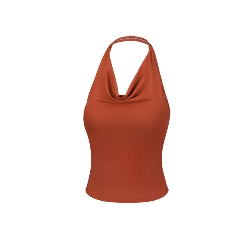 Custom High-quality Brushed Yoga Bras Eco-Friendly Four-Way Stretch Spandex/Nylon Quick-drying Sports Vest Top Women Gym Sports