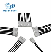 Rangkaian Kabel Konektor 3.96mm VH 2/3/4/11 Pin VHR-2N VHR-3N VHR-4N VHR-11N 18AWG Terminal SVH-21T-P1.1 JST VH Wiring Harness