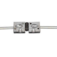 Moules en aluminium personnalisés pour jigging de pêche, leurres de pêche en eau salée, moulage par injection plastique poli, moule personnalisé pour jig