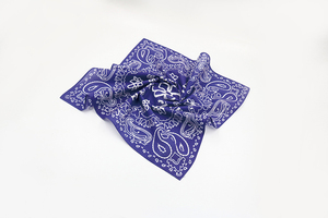 Pañuelo cuadrado de algodón 100% personalizado con diseño de tu propio logotipo, pañuelo de algodón personalizado para exteriores, moda de 22x22 pulgadas - Product Image 3