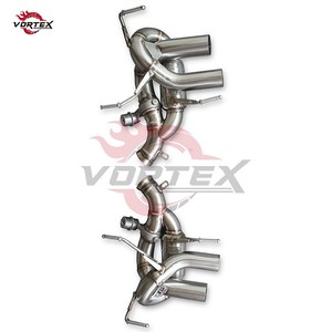 Système d'échappement sport Valvetronic Catback VORTEX haute performance en acier inoxydable T304 pour Ferrari F12 - Product Image 5