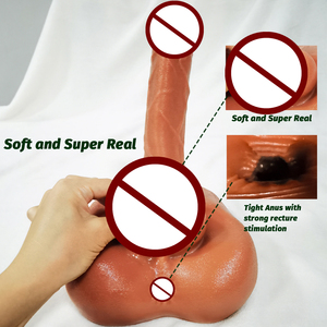 Dildo Grande para Mujeres, Juguete Sexual de Silicona Artificial, Suave y Ecológico, para Masturbación, Gran Venta en Comercio Exterior - Product Image 5