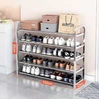 Meuble de rangement pour chaussures d'entrée en métal, design unique et économique, pour salon moderne