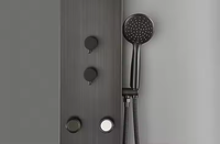 2025 S505 Hotel Ensemble de douche de pluie en acier inoxydable étanche avec cascade pour salle de bain à domicile