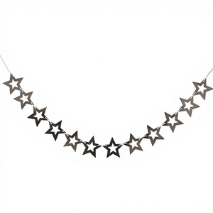 Ghirlanda di <span class=keywords><strong>Stelle</strong></span> Iridescenti Appese, Decorazione per Feste, <span class=keywords><strong>Stelle</strong></span> Traforate per Eventi, Feste e Decorazioni per Asili - Product Image 2