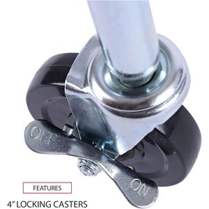 "34.5 X 18 X 40 In. 600 Lbs. Capacity 3-Shelf <b>Wire</b> Cart with Liners-Silver-Alera ALESW333018SR-Caster Wheels" - Product Image 1