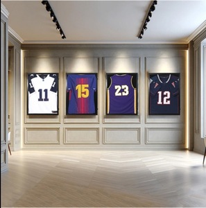 Marco de aleación de aluminio para fotos de <span class=keywords><strong>camisetas</strong></span>, exhibición de <span class=keywords><strong>camisetas</strong></span> de la <span class=keywords><strong>NBA</strong></span> <span class=keywords><strong>y</strong></span> <span class=keywords><strong>camisetas</strong></span> de fútbol autografiadas, colección de alta gama, grueso, delgado <span class=keywords><strong>y</strong></span> estrecho - Product Image 4