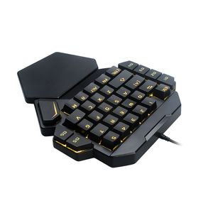 <span class=keywords><strong>Clavier</strong></span> de jeu miniature à 35 touches, rétroéclairage RVB, mécanique magnétique, USB 3.0, étanche, <span class=keywords><strong>pour</strong></span> ordinateur de bureau - Product Image 2
