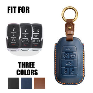 Nouvel étui à clés vintage adapté aux modèles nord-américains, universel pour les voitures GMC, Dodge, Ram, étui à clés fait main - Product Image 1