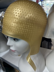 Casquette de coloration capillaire professionnelle réutilisable avec crochet, outils de salon de coiffure - Product Image 1