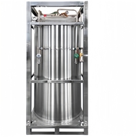 Réservoir de stockage d'oxygène liquide/azote/argon/CO2 Cylindre de gaz cryogénique Dewar, alimentation en oxygène médical hospitalier