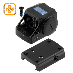 Năng lượng mặt trời 1x21mm Hợp kim nhôm đa mặt kẻ ô <span class=keywords><strong>Red</strong></span> <span class=keywords><strong>Dot</strong></span> Sight cao cấp chống sốc và thiết kế chống thấm nước cho Thợ Săn - Product Image 5