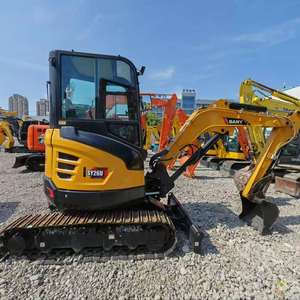 รถขุดตีนตะขาบ SANY SY26U มือสอง ได้รับการรับรองมาตรฐาน CE ขนาด 2 ตัน พร้อมเครื่องยนต์และปั๊ม ขายจากประเทศจีน - Product Image 1