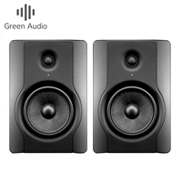 Enceintes de studio GAS-BX5 de 5 pouces (paire) Moniteurs actifs alimentés pour l'enregistrement en studio à domicile, le streaming DJ, le jeu sur ordinateur