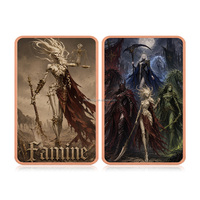 Fantasy Conquest War Famine Death Bullion Medal 5 oz Copper Bars .999 Ingot Collectible Souvenir Gift